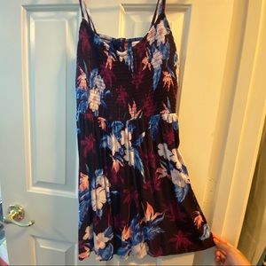 Smocked Floral Dress